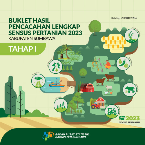 Buklet Hasil Pencacahan Lengkap Sensus Pertanian 2023 - Tahap I Kabupaten Sumbawa